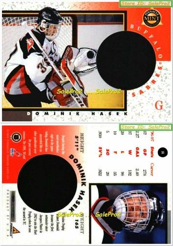 100++ DOMINIK HASEK SINGLES ROOKIE PROMO LIMITED GAME JERSEY LOT . YOU PICK LIST - Picture 32 of 77