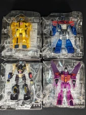 Transformers EZ Collection Animated Limited Clear Version SET OF 4 D Prize