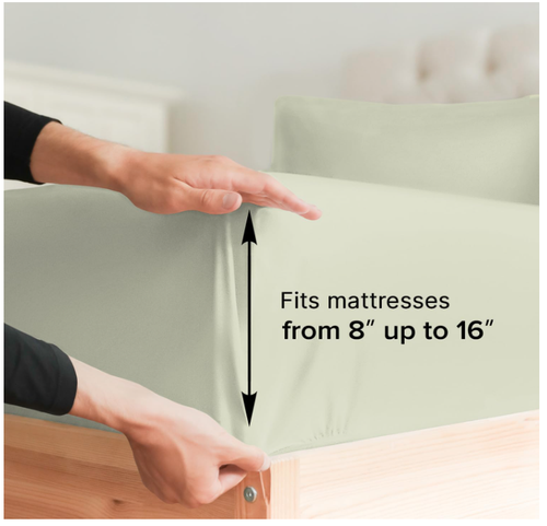 Queen Size 4 Piece Sheet Set - Comfy Breathable & Cooling Sheets - Hotel Luxury - Picture 186 of 308