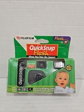 Fuji Film QuickSnap Flash 35mm Single Use Camera 27 Exposure. Exp. 2001