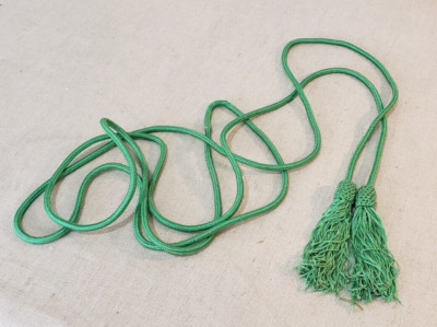 PRIEST MONK VESTMENT GREEN ROPE CORD CINCTURE W/TASSELS 141'' LONG
