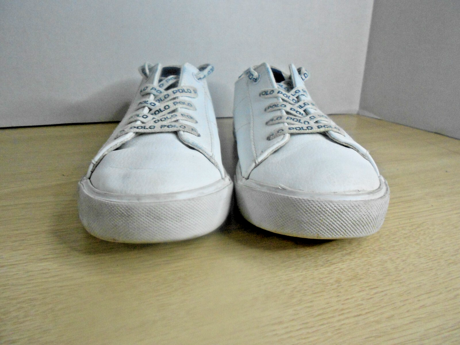 PONY Polo Ralph Lauren Fantor IV Sneakers Basse Donna Taglia 3 Ecopelle Bianca