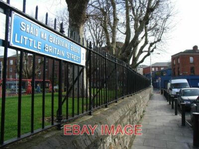 FOTO LITTLE BRITAIN STREET DUBLIN 7 AH DER IRISCHE SINN FÜR HUMOR - GROSSBRITANNIEN