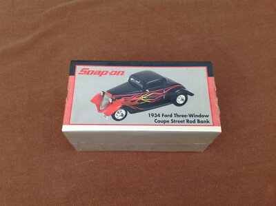 Snap-On 1934 Ford Three Window Coupe Street Rod Bank | eBay