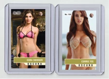 Cora Skinner rare MH Oscuro #'d x/3 Tobacco card no. 189