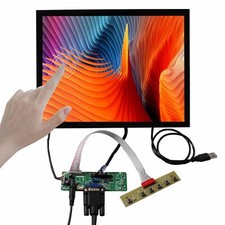 VGA LCD Controller Board 12.1 in CLAA121XA02DW 1024X768 Capacitive Touch LCD