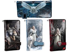 PURSE NEW 18.5cm ANNE STOKES NEMESIS NOW OWL WOLF FAIRY ONLY LOVE REMAINS