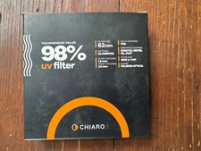 Chiaro Pro 62mm 98-UVATS UV Filter BRAND NEW
