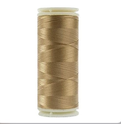 Wonderfil Invisafil 100wt Polyester Thread Pure Soft Tan 400m Spool #414