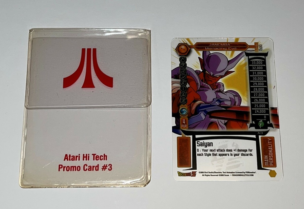 Dragonball Z #3 Saiyan Janemba Atari 2005 High Tech CCG Promo Card