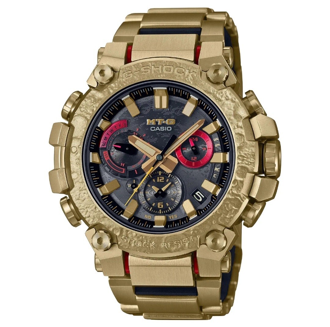 未使用級　希少　CASIO G-SHOCK MTG-1200 MT-G CASIO G-SHOCK MT-G MTG-1200 Chrono Analog solar black Dial