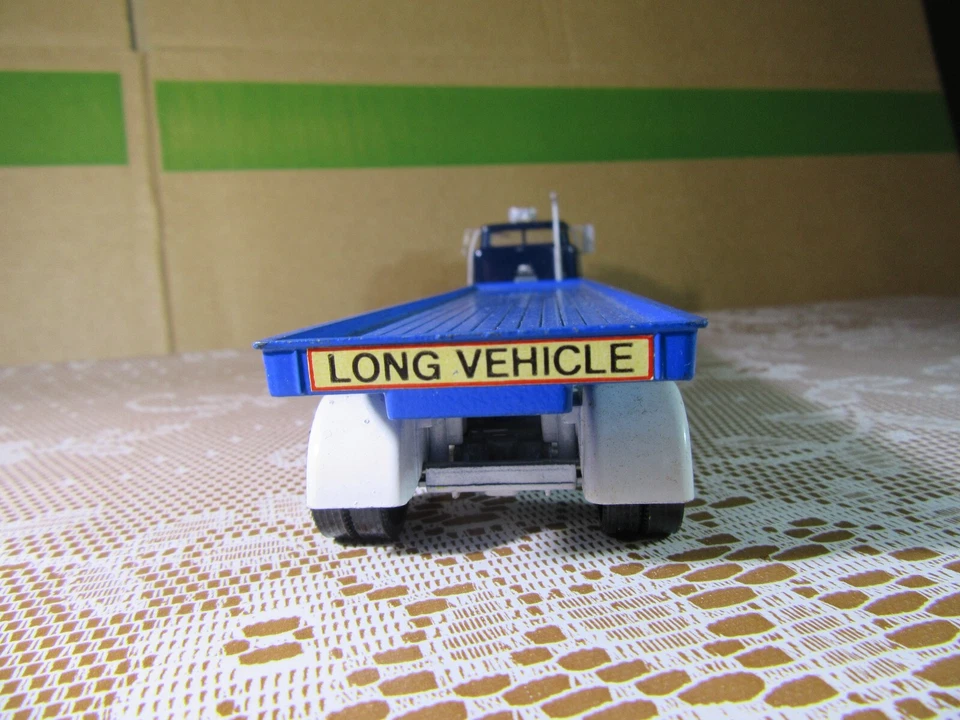 694Y Vintage 1966 Corgi Major 1137 England Cold Processed Ford Plateau 1:50 187 - Image 3 of 4