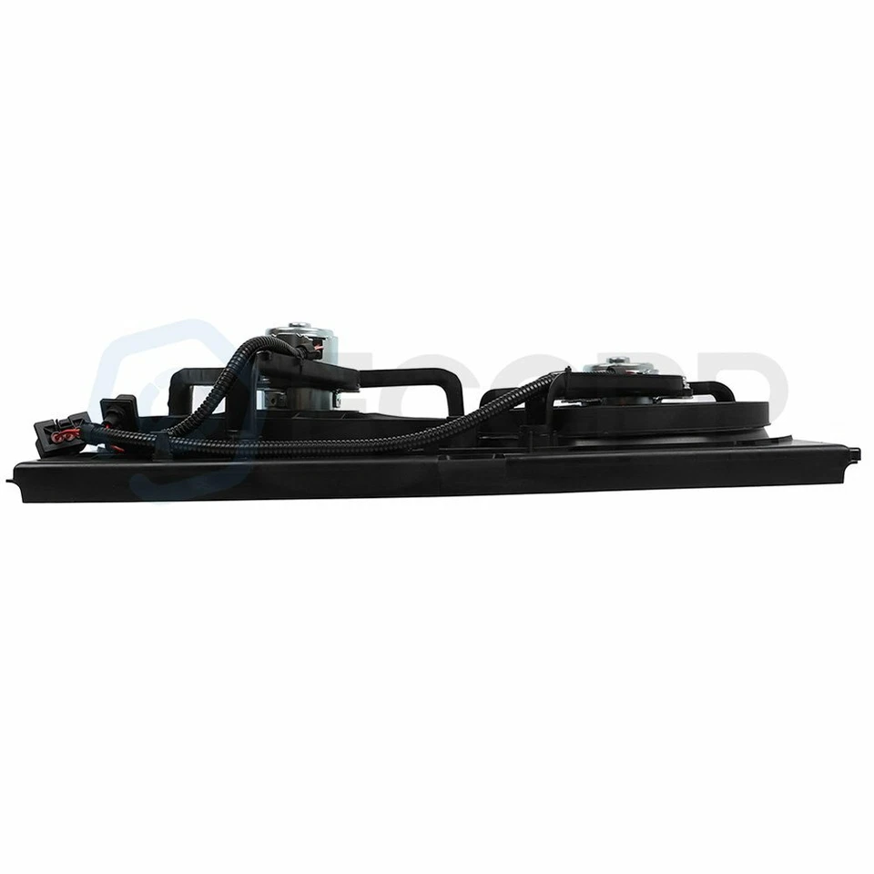 Radiator Condenser Cooling Fan Assembly For 2000 2001 2002-2006 Audi TT Quattro - Image 3 of 4