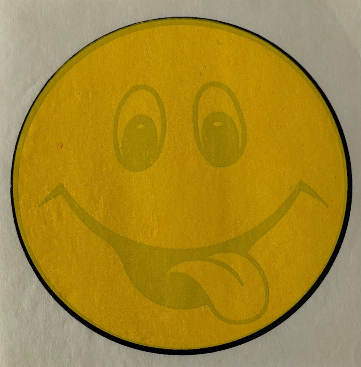 Original Vintage Smile Happy Face Smiley Iron On Transfer | eBay