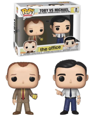 TOBY VS MICHAEL (LOT DE 2) (THE OFFICE) FUNKO POP