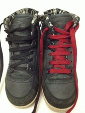 Mayoral - high shoes - black color - No. 27 - lace-up and zipper closure - USED