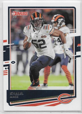 2020 Donruss #57 Khalil Mack Chicago Bears Buffalo