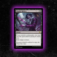 Deadly Rollick - Custom Magic: The Gathering Card - High-Quality