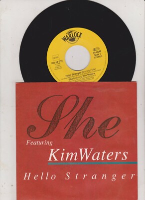 7'' She Featuring Kim Waters /Hello Stranger (Promo Info  Vinyl  nm )