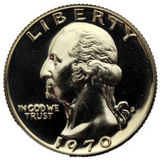 1970-s Proof Washington Quarter 1970-s Proof Washington Quarter