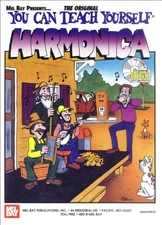 Mel Bay You Can Teach Yourself Harmonica - Library Binding - GOOD