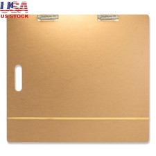 Heavy Duty Hardboard Sketch Pad Holder W/ Durable Clips Studio Classroom Home US