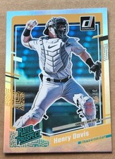 2023 Donruss Career Stat Line #36 Henry Davis Pirates Rated Prospect 379/500