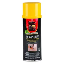 Great Stuff 00157906 Spray Foam Sealant, 12 Oz, Aerosol Can, Yellow, Big Gap