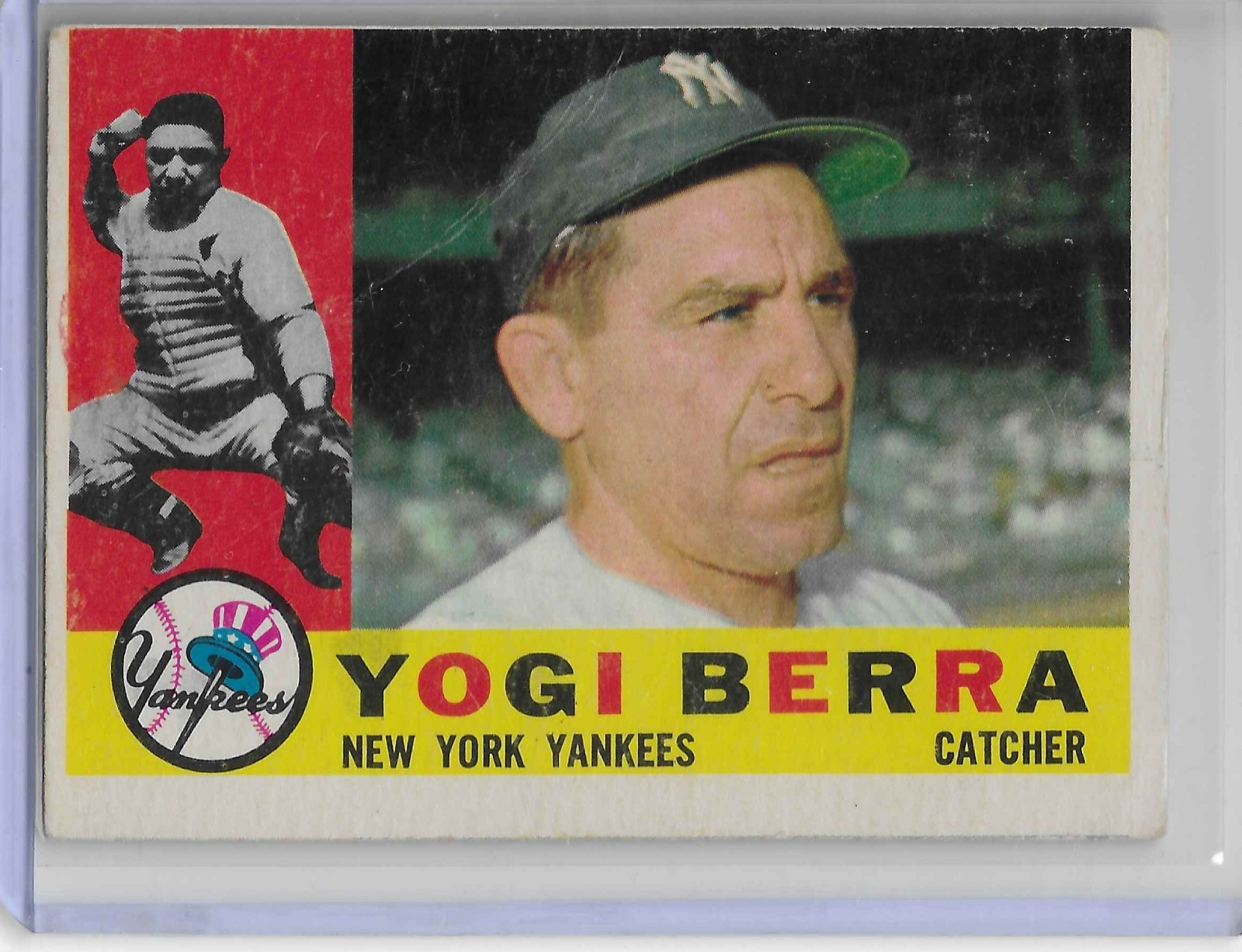 1959 TOPPS #480 YOGI BERRA NEW YORK YANKEES HOF 102726