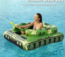 Inflatable Tank Swimming Pool Floats Rafts for Adults Kids Water Floaties Toys