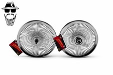 ORIGINAL LOWRIDER 12" Chrome Front & Coaster Bicycle Wheel 144 Spokes 3/8 Axle.