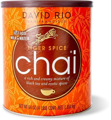 David Rio Chai Tiger Spice 1814g Dose Pulver Schwarztee Gewürze (25,85 EUR/kg)