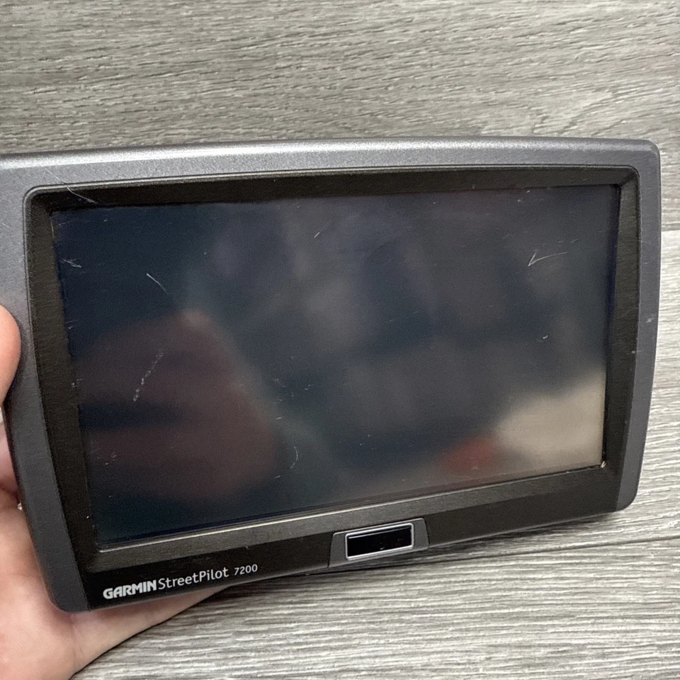 UNTESTED! Garmin StreetPilot 7200 7-Inch Portable GPS Navigator PARTS OR REPAIR - Image 2 of 4