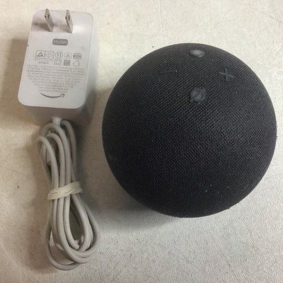 Amazon Echo Dot 5th Gen. Smart Speaker - Charcoal W/ Charging Chord