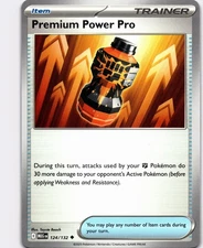 Premium Power Pro - Uncommon ME01: Mega Evolution 124/132 NM Pokemon