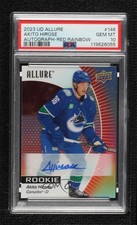 2023 Upper Deck Allure Rookies Red Rainbow Akito Hirose PSA 10 GEM MT Auto 8d2