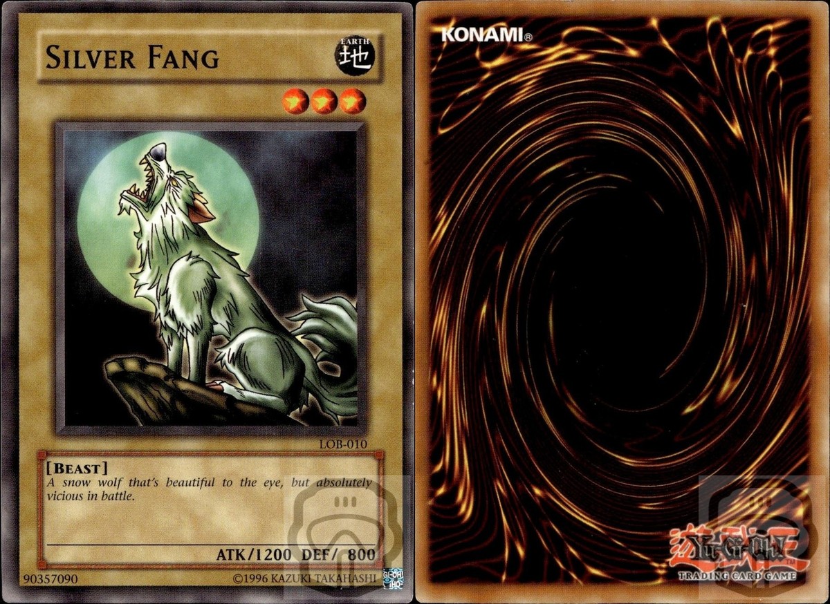 silver fang yugioh card Yu-Gi-Oh! Yu-Gi-Oh! Silver Fang Konami |