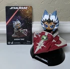 Star Wars Cosbi Hot Toys Rider (Series 1) Ahsoka In Fighter Bobble Head