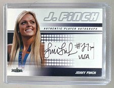 Jennie Jenny Finch 2005 Fleer Authentic Auto 422/500