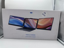 KEFEYA Laptop Screen Extender, 14" FHD 1080P IPS Triple Portable Monitor