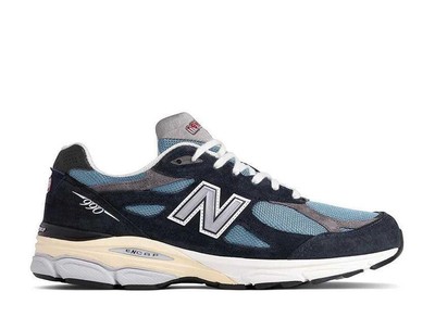 US 9 New Balance 990V3 Navy Castlerock 27cm M990TE3 | eBay