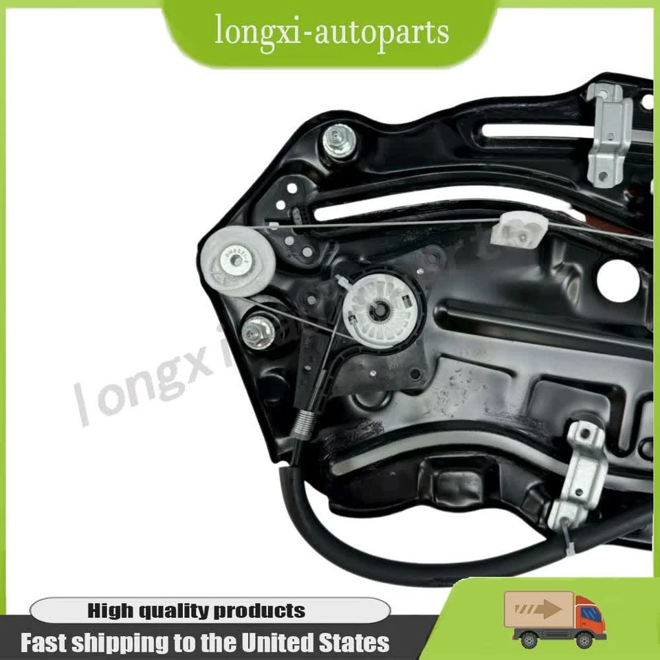 Elevador regulador ventana trasera derecha 1Y0847276C compatible con VW Beetle Convertible 2003-10 Foto 4 de 4