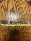 STERLING SILVER GORHAM CHANTILLY 7 Inch BACK MONOGRAM DINNER FORK PRE-OWNED .925