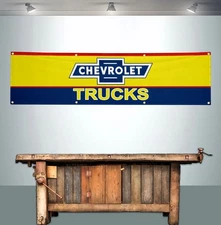 CHEVROLET TRUCKS 2' X 8' BANNER FLAG