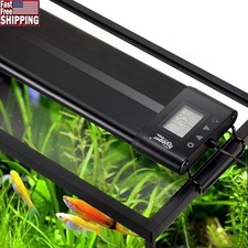 Auto On Off 48-55 Inch LED Aquarium Light Extendable Dimable 7 Colors Fixture