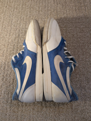 Vintage 80er Nike Swoosh X Bowlingschuhe Damengröße 8 blau weiß - Bild 10 von 16