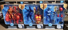 McFarlane Justice League Task Force Platinum Superman Flash Aquaman BAF Darkseid