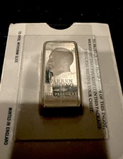 Danbury Mint 5.2ozt Presidential Sterling Silver Ingot: Warren Harding