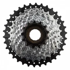 Sunrace MFM56 8-Speed Freewheel 13-34T, HG Coated Gear for Mountain & Road Bikes