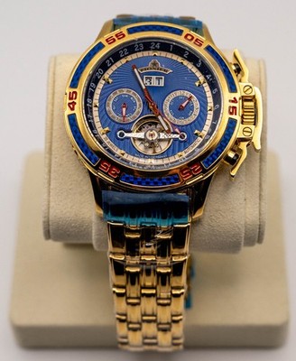 Men's Pionier Amsterdam Calendar GM-515-10 50MM Automatic Watch NIB